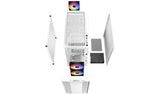 DeepCool CC360 WH ARGB Mini Tower Hvid