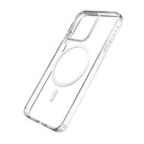 Case for iPhone 14 compatible with MagSafe from the 3mk MagCase series - transparent
