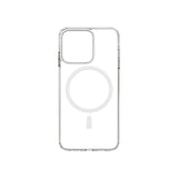 Case for iPhone 14 compatible with MagSafe from the 3mk MagCase series - transparent