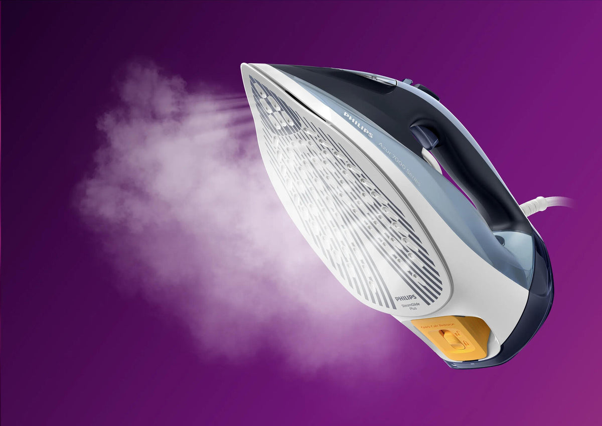 Philips 7000 series DST7020/20 HV Steam Iron Louros/Cotton Blue