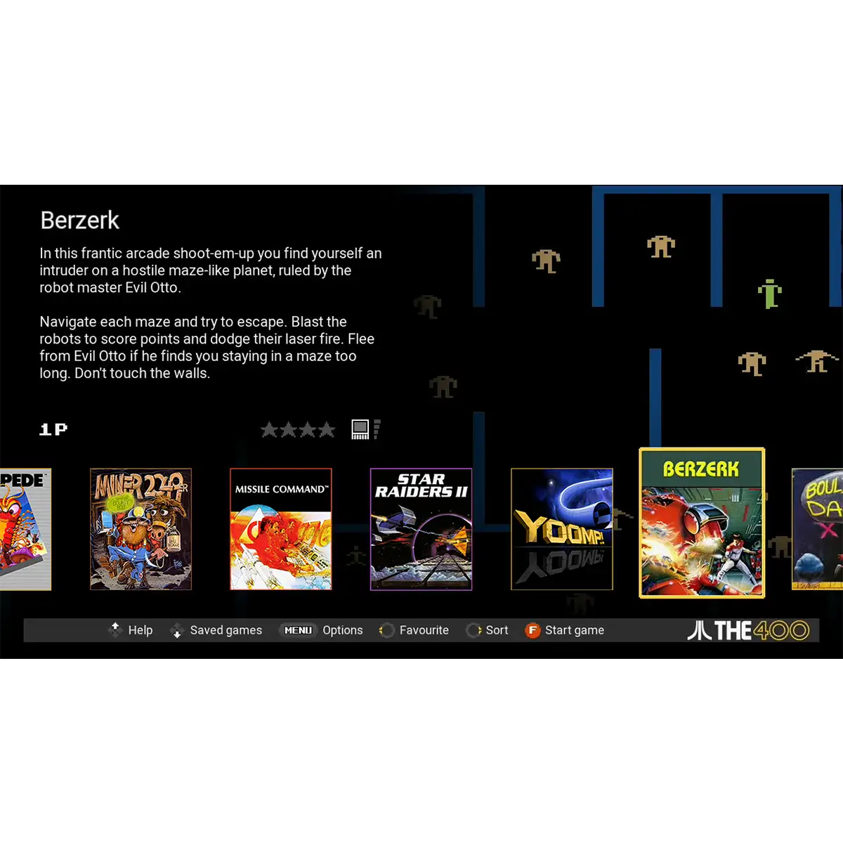 TARI THE400 Mini Retro spillekonsol Beige EU