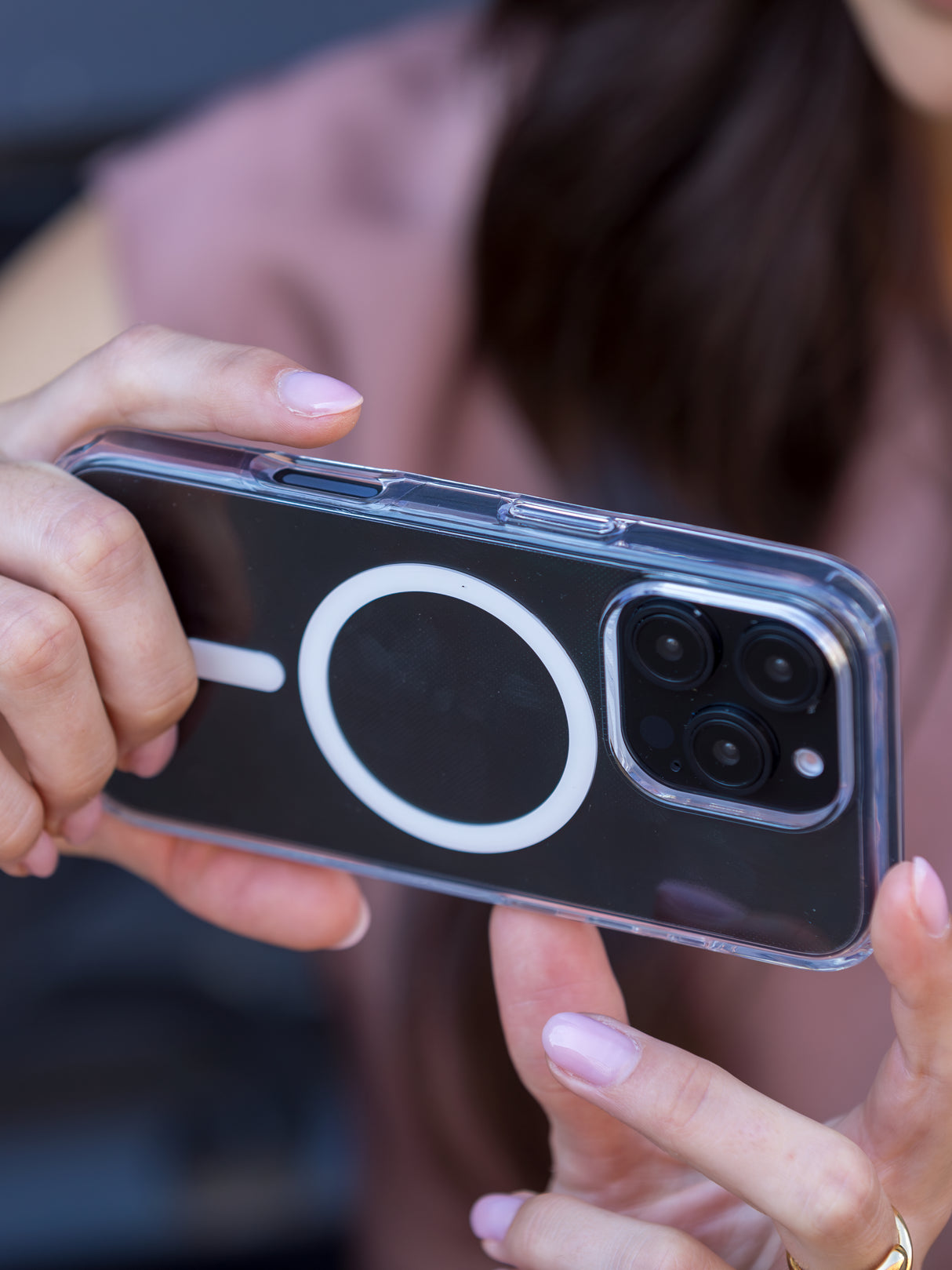 dbramante1928 Iceland Pro MagSafe mobiltelefon etui 17 cm (6.7") Cover Transparent