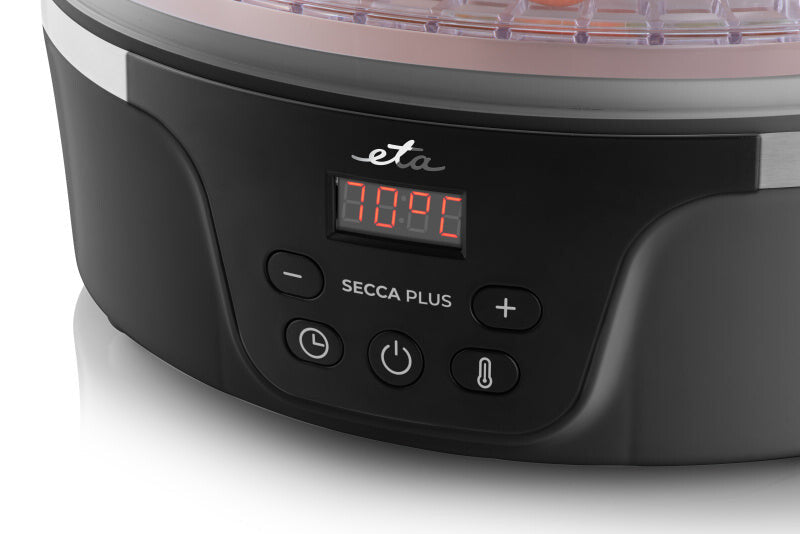 ETA | Food Dryer | Power 380 W | Number of trays 8 | Integrated timer | Black