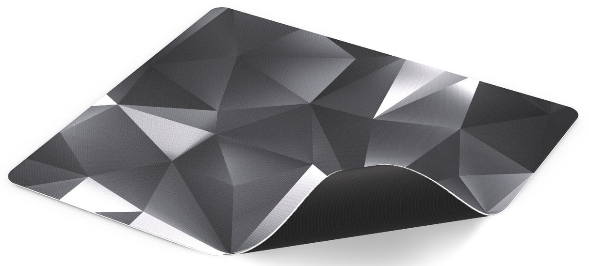 ENDORFY Crystal Black L Gaming musemåtte Sort, Hvid