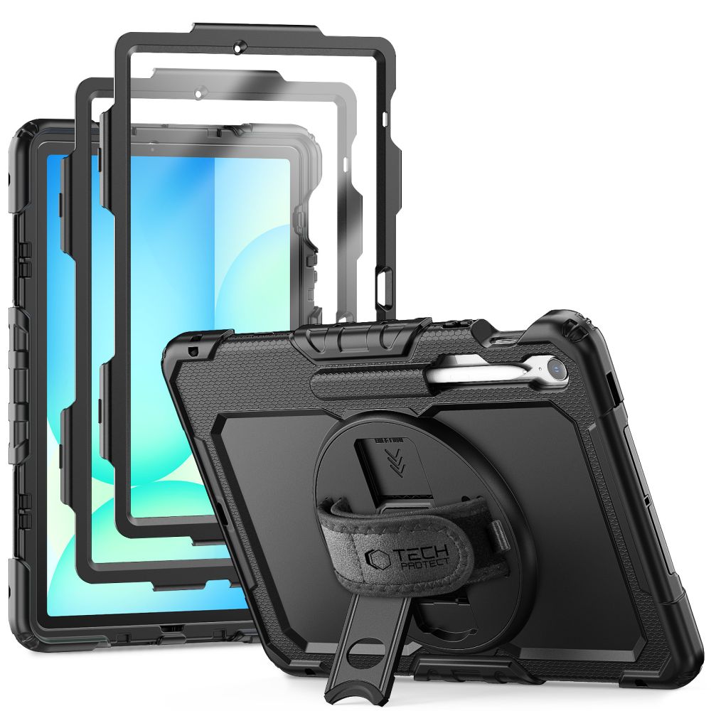 Tech Protect Solid 2 Sæt Galaxy Tab S10 Fe+ Plus 13.1 X620 / X626 B Sort