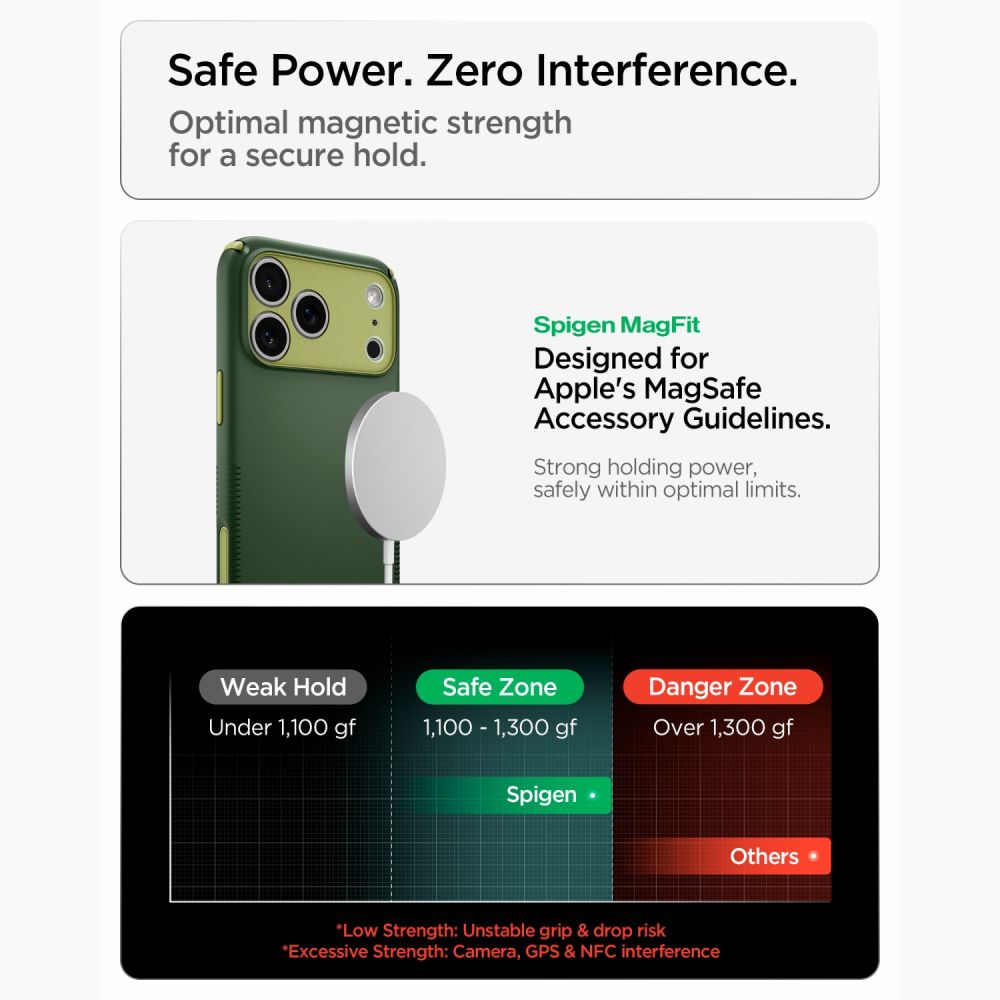 Spigen Nano Pop Hybrid Magsafe Iphone 17 Pro / 18 Pro Avo Grøn