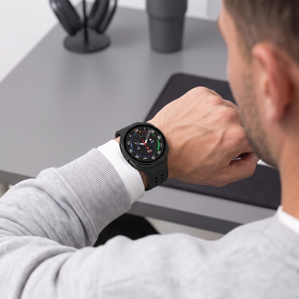 Tech Protect Defense 2 Pak Samsung Galaxy Watch 8/9 (40 Mm) Matsort & Klar