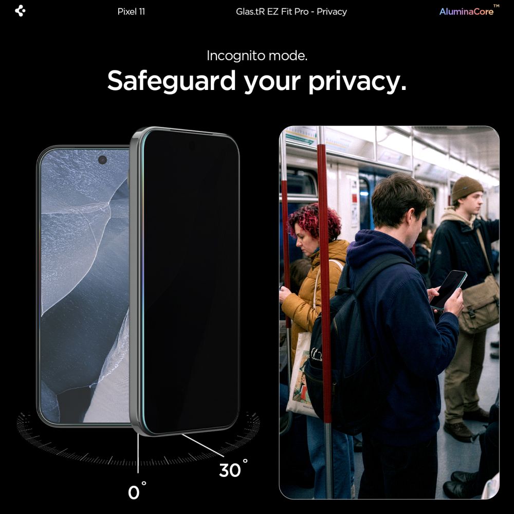 Privacyglas Spigen Glas.Tr Ez Fit Pro Ac 2 Pack Google Pixel 10/11 Fortrolighed