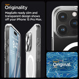 Spigen Ultra Hybrid Magsafe Iphone 15 Pro Max Hvid