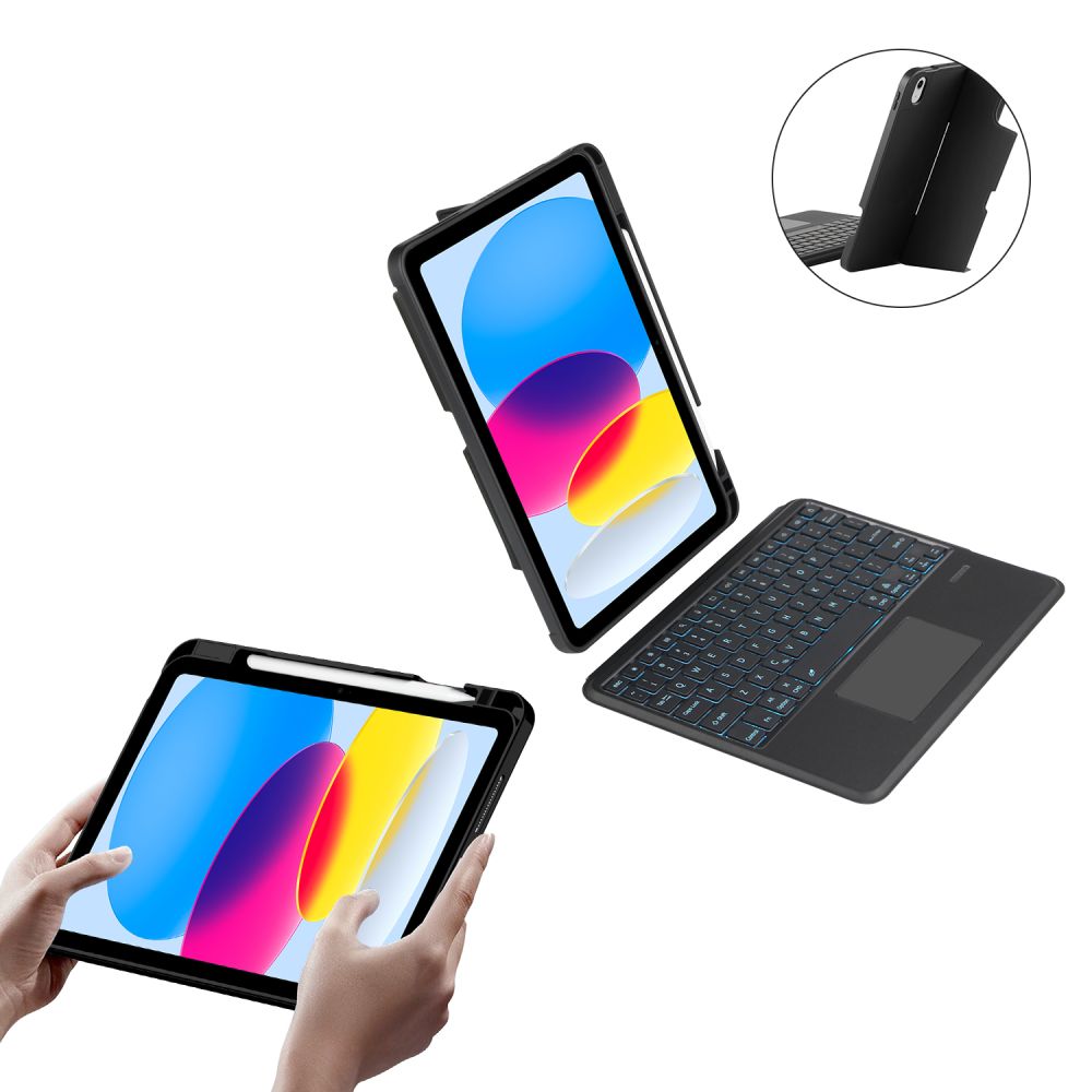 Tech Protect Scmag Pen + Tastatur Ipad 10.9” 10/2022/11” 11/2025 Sort