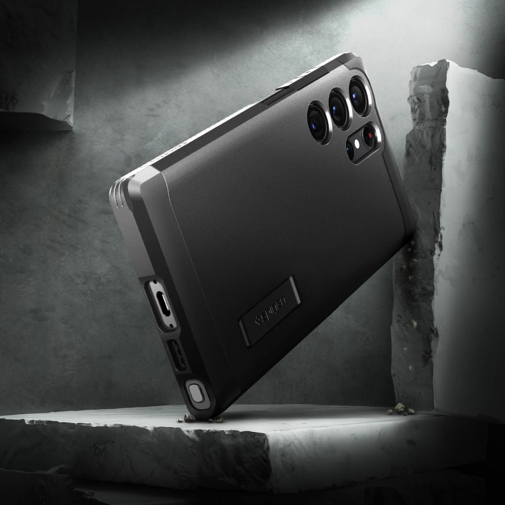 Spigen Tough Armor Galaxy S23 Ultra Sort