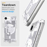 Spigen Ultra Hybrid Magsafe Iphone 16 E / 17 E Zero One Hvid