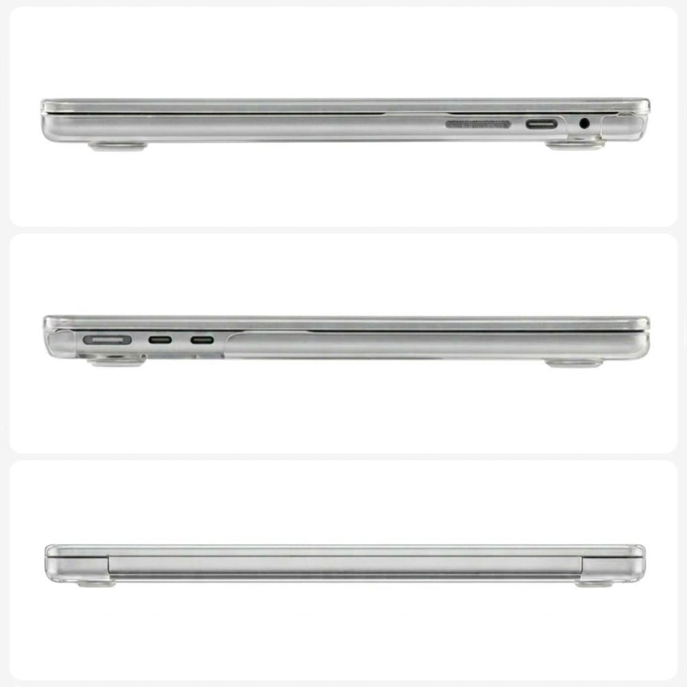 Tech Protect Softshell Macbook Air 13 M2 M5 2023 2026 Krystalklar