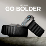Spigen Wbf1 Remmen Til Apple Watch 8 / 9 / 10 / 11 / 12 / Se / Ultra (44 / 45 / 46 / 49 Mm) Sort