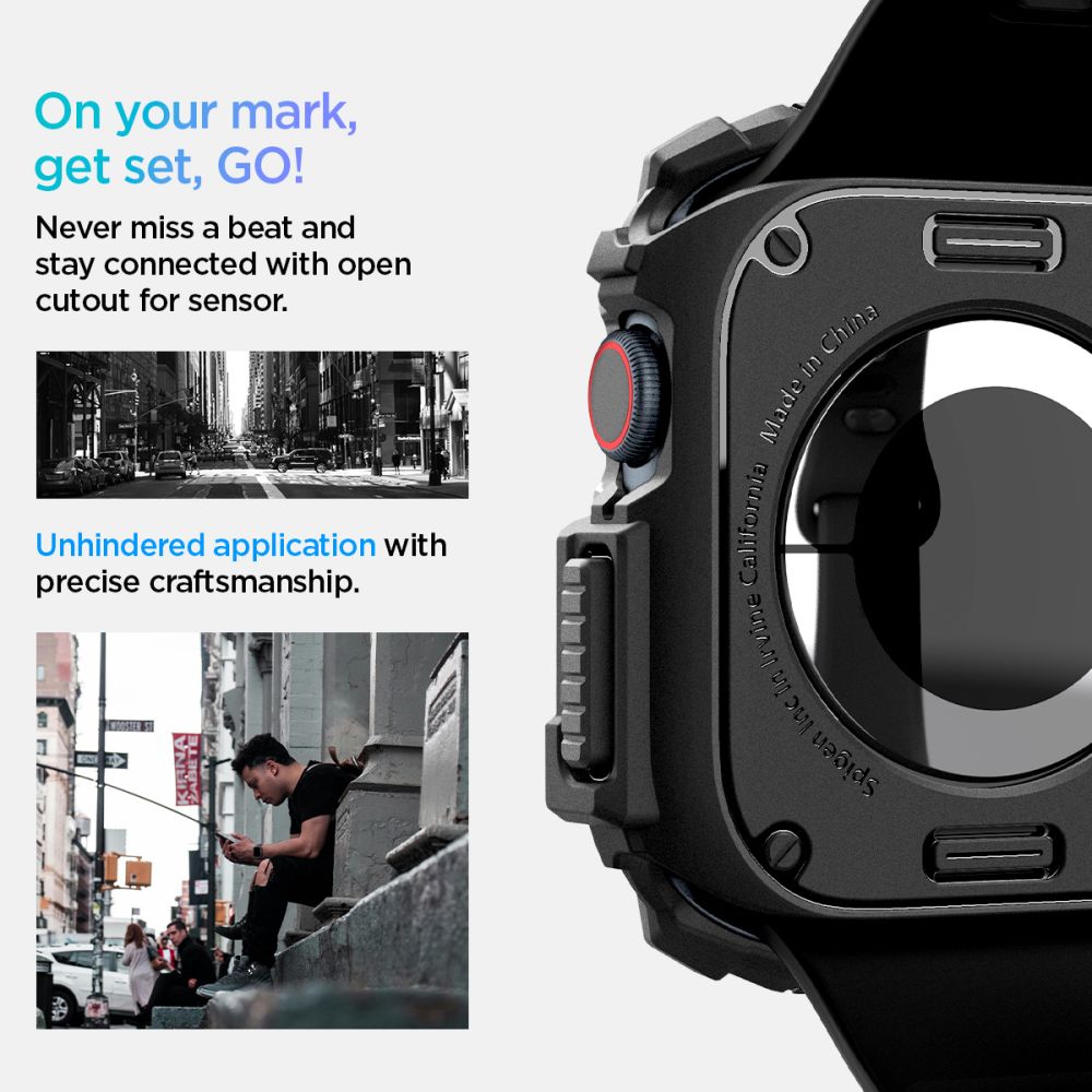 Spigen Rugged Armor Apple Watch 10/11 (46 Mm) Matsort