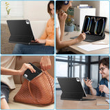 Tech Protect Smartcase Magnetisk + Tastatur Ipad Pro 11” 5/6 2024 2025 Sort