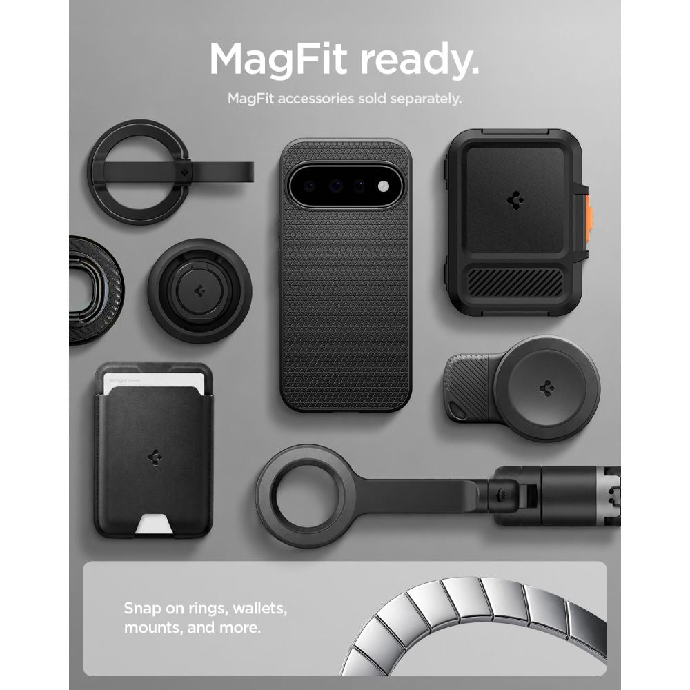 Spigen Liquid Air Mag Magsafe Google Pixel 11 Mat Sort