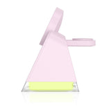 Tech Protect Qi15 W A43 3 I 1 Magnetisk Mag Safe Trådløs Oplader Babypink