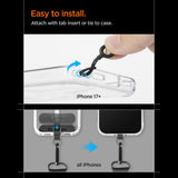 Spigen Da30 M Universal Lanyard Strap Crossbody Sort