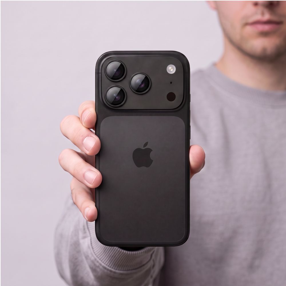 Kamera Beskyttelse Tech Protect Camfull Fit+ Iphone 18 Pro Max Sort