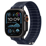 Spigen Wbf0 Remmen Til Apple Watch 8 / 9 / 10 / 11 / 12 / Se / Ultra (44 / 45 / 46 / 49 Mm) Marineblå