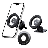 Spigen Mft13 Magnetisk Magsafe Dashboard & Ventilationsbelægning Til Bil, Sort