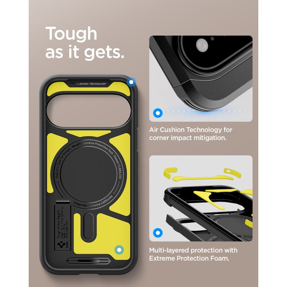 Spigen Tough Armor Magsafe Google Pixel 11 Pro Sort