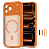 Tech Protect Magpeak Magsafe Cc Iphone 17 Pro / 18 Pro Mat Cosmic Orange