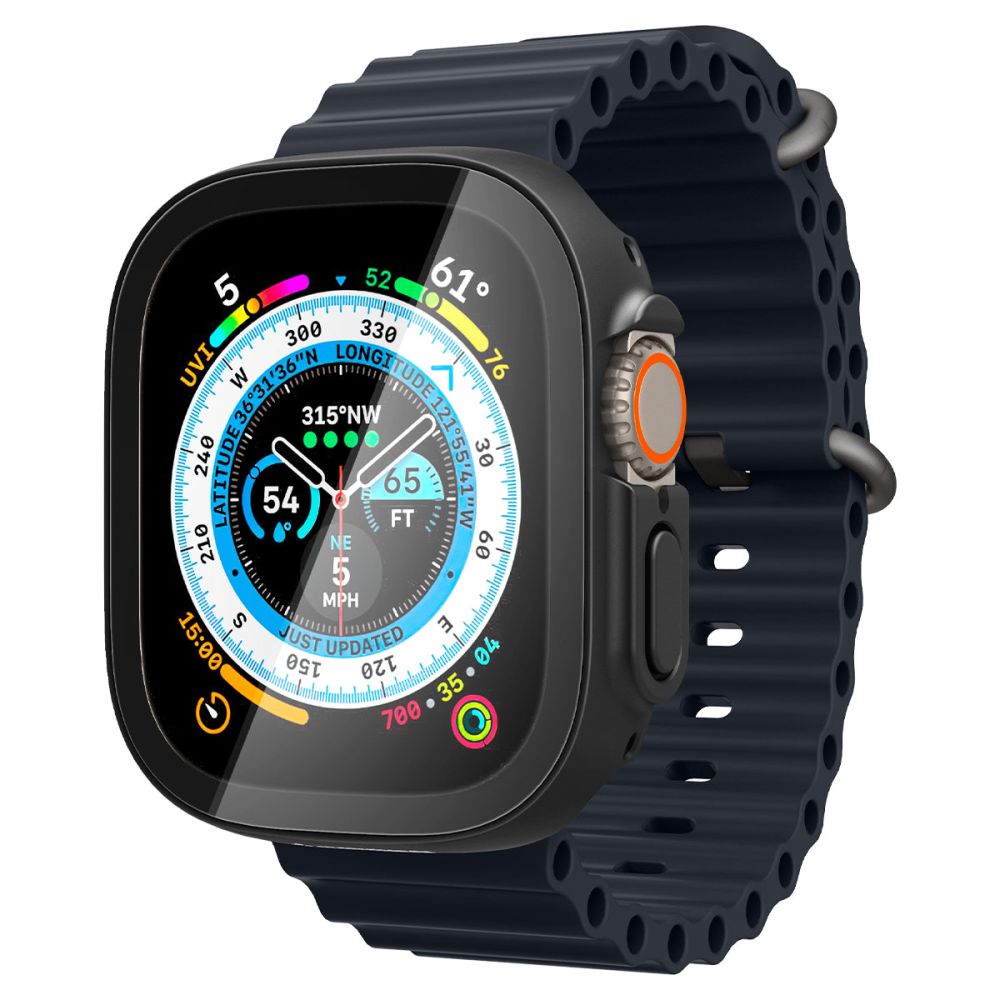 Spigen Thin Fit 360 Apple Watch Ultra 1 / 2 / 3 / 4 (49 Mm) Sort