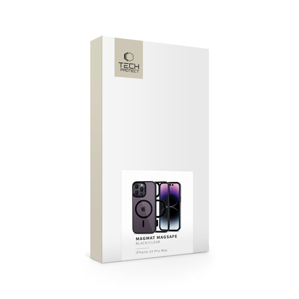 Tech Protect Magmat Magsafe Iphone 14 Pro Max Sort/Klar