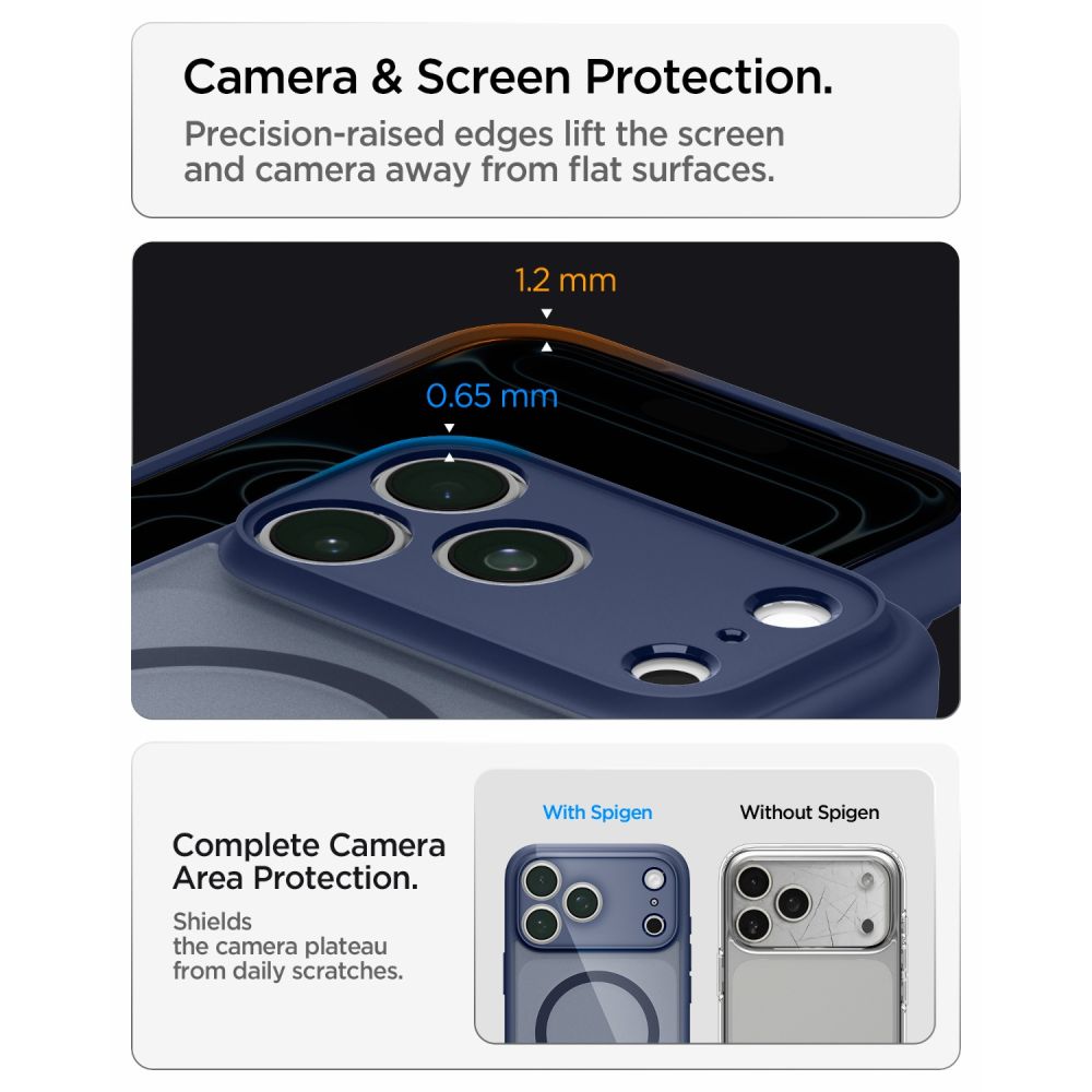 Spigen Ultra Hybrid Magsafe Iphone 17 Pro Max / 18 Pro Max Frost Deep Blue