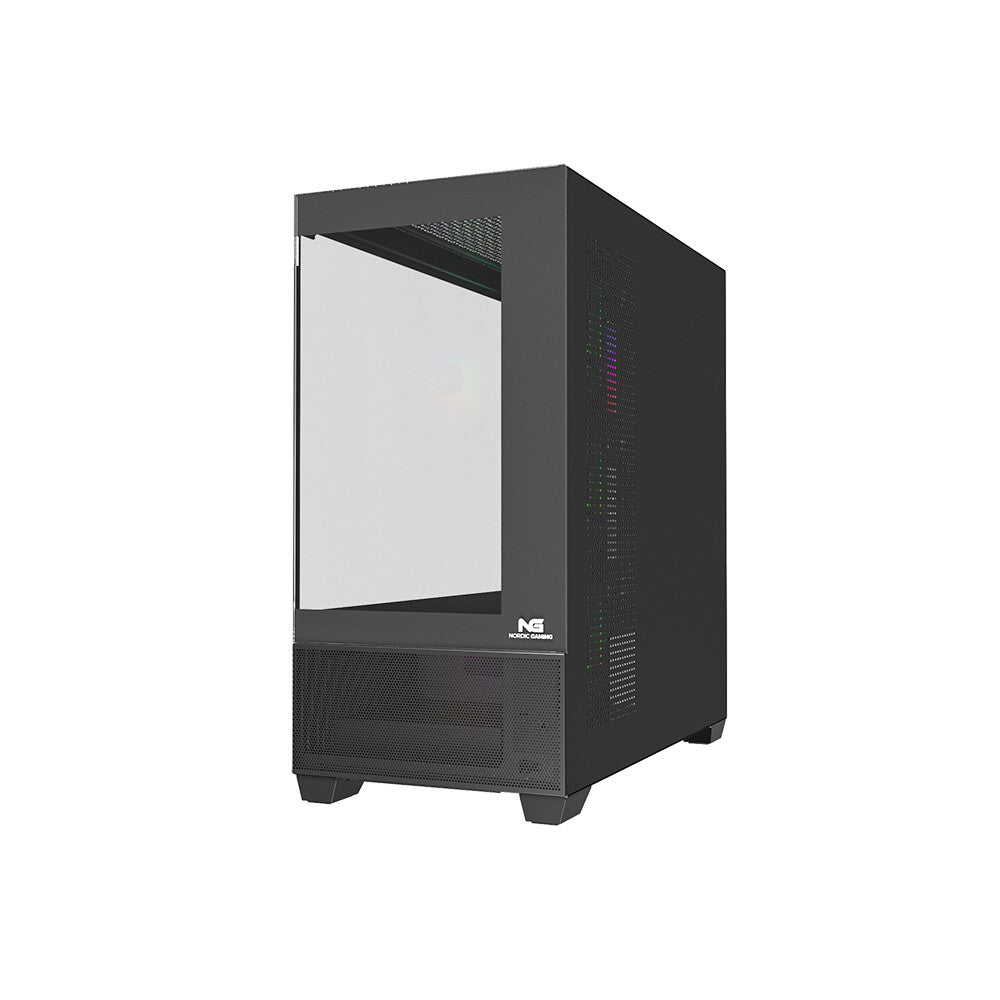 Nordic Gaming Hugin RGB Tower ATX Sort