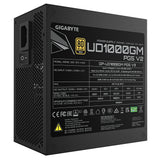 GIGABYTE UD1000GM PG5 V2 enhed til strømforsyning 1000 W 20+4 pin ATX ATX Sort