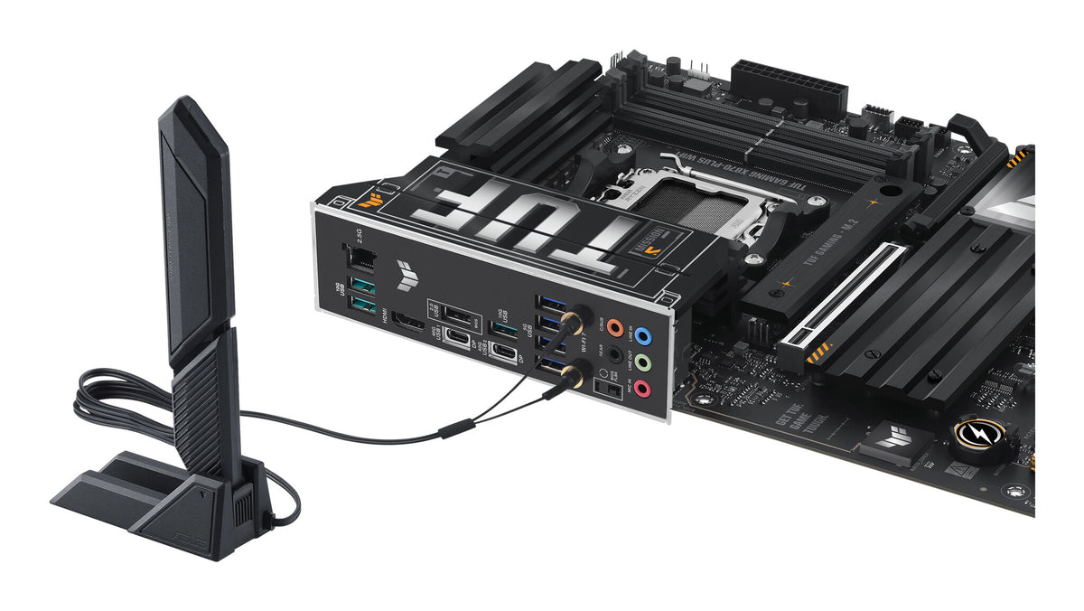 ASUS TUF GAMING X870-PLUS WIFI AMD X870 Sokkel AM5 ATX