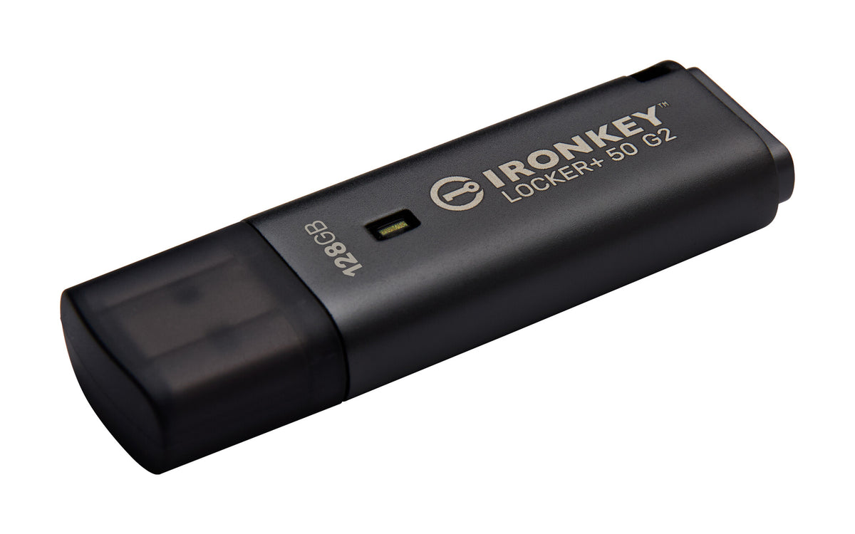 Kingston Technology IronKey 128GB Locker Plus 50 G2, FIPS 197, AES-256
