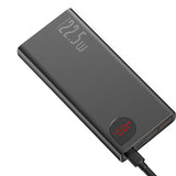 Baseus Adaman powerbank med hurtig opladning 20000mAh 22,5W + USB-A - USB-C 3A kabel 0,3m sort