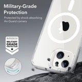 ESR Classic Hybrid Halolock Case med MagSafe til iPhone 13 / iPhone 14 - Klar