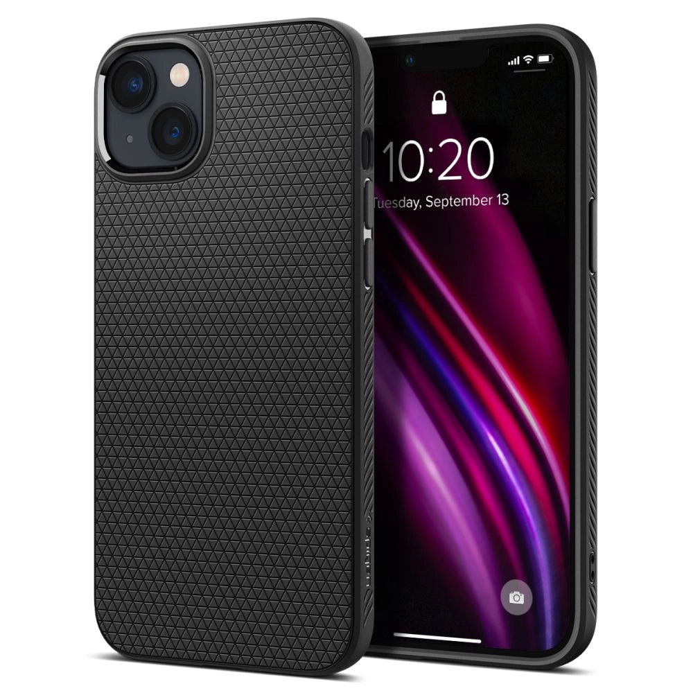 Spigen Liquid Air Case til iPhone 14 Plus - Matte sort