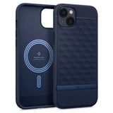 Caseology Parallax Mag Case med MagSafe til iPhone 14 Plus - Navy