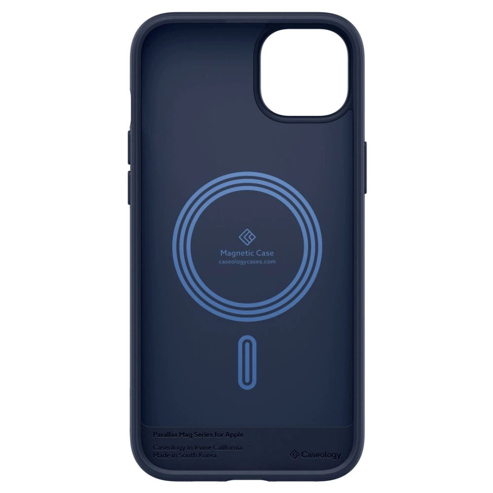 Caseology Parallax Mag Case med MagSafe til iPhone 14 Plus - Navy