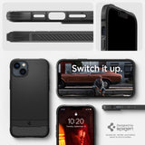 Spigen Rugged Armor Mag Case med MagSafe til iPhone 14 - Matte Black