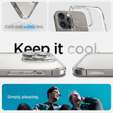 Spigen Ultra Hybrid iPhone 14 Pro Case - Mat klar