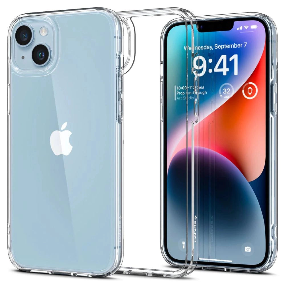 Spigen Ultra Hybrid iPhone 14 Case - klar