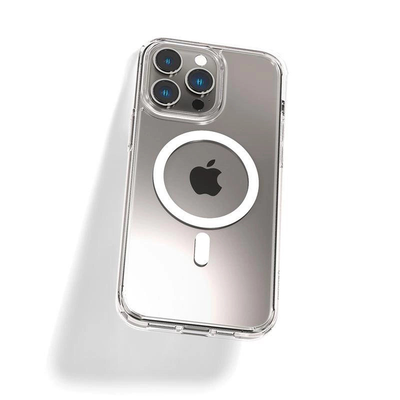 Spigen Ultra Hybrid Mag Case med MagSafe til iPhone 14 Pro Max - Clear/White