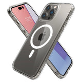 Spigen Ultra Hybrid Mag Case med MagSafe til iPhone 14 Pro Max - Clear/White