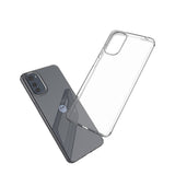 Ultra Clear 0,5 mm æske til Motorola Moto E32 tynd omslag gennemsigtig