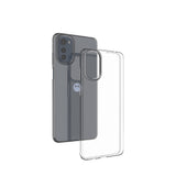 Ultra Clear 0,5 mm æske til Motorola Moto E32 tynd omslag gennemsigtig