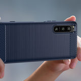 Thunder Case Xiaomi Poco M4 5G silikone rustning case sort