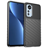 Thunder Case til Xiaomi 12 Lite silikone rustningskasse sort