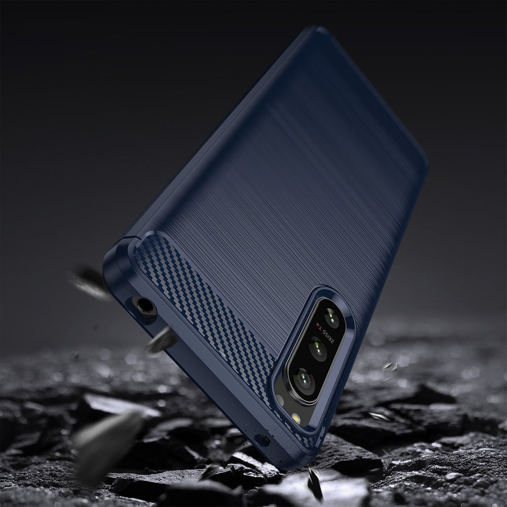 Thunder Case til Xiaomi Poco F4 5G silikone rustning case blå